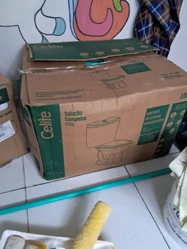 Vendo 2 conjunto de vaso sanitário novo