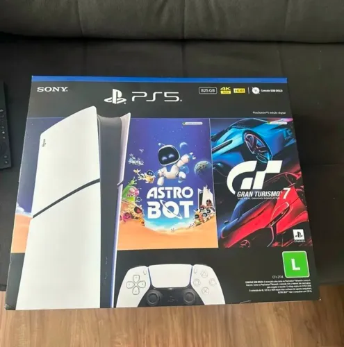 PlayStation 5 Digital Seminovo + 1 Controle | Completo com Caixa