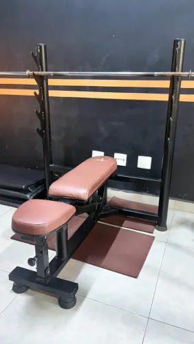 Supino com banco inclinável