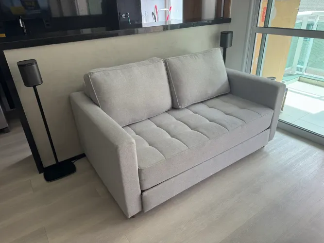 Sofá-CAMA como novo (10/6) 160 cm x 100