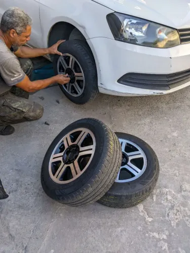 Rodas aro 14 VW troco por aro 15