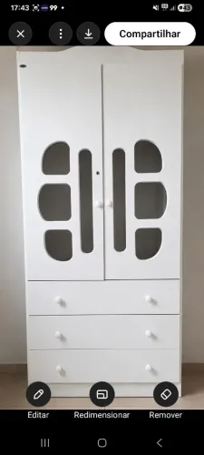 Guarda-roupa infantil