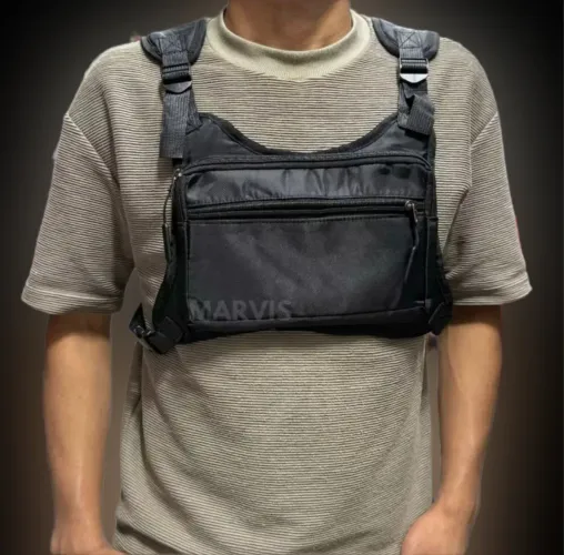 Bag Bolsa Peitoral Motoboy Unissex