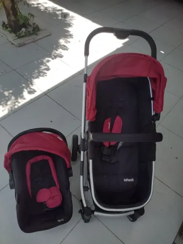 Carro para bêbe 2 em 1
