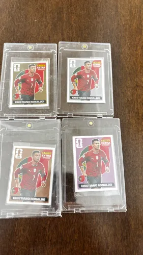Kit figurinhas Legend Copa 2026 CR7 Cristiano Ronaldo original 