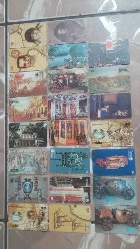 CARTÃO DE TELEFONE ANTIGO