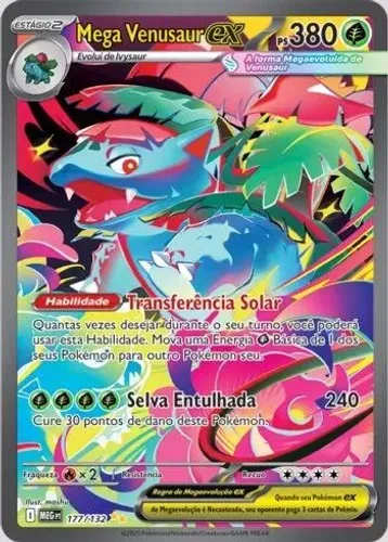 Mega Venusaur EX (177/132) - PT - NM