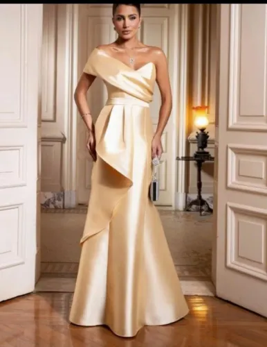 Vestido longo de festa