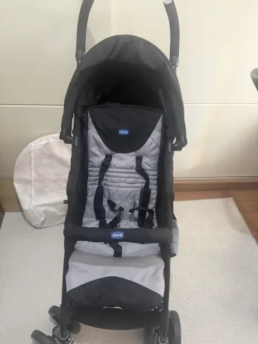 Chicco Echo carrinho de passeio, pedra | Nascimento até 22kg, Dobrável, Leve, Lay-flat