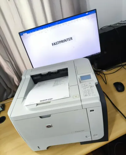 Impressora HP LaserJet P3015 monocromática