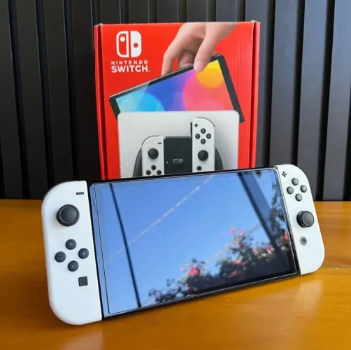 Nintendo switch OLed Desbloqueado + barato da Olx 