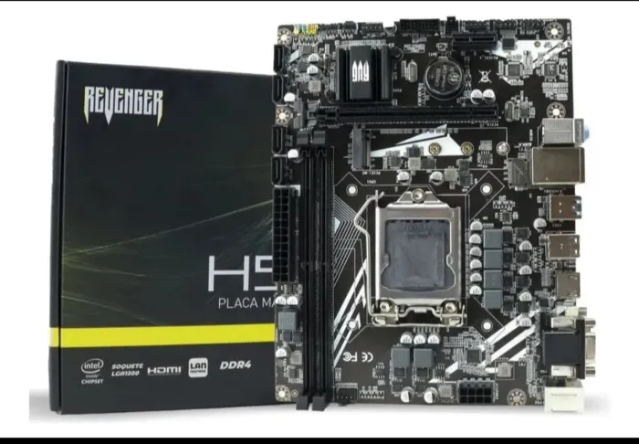 Placa-Mãe Revenger Kp-H510 LGA1200 DDR4 H510 Micro-ATX Gamer Intel 10ª/11ª Geração