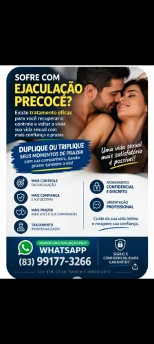 Tratamento para ejaculação precoce