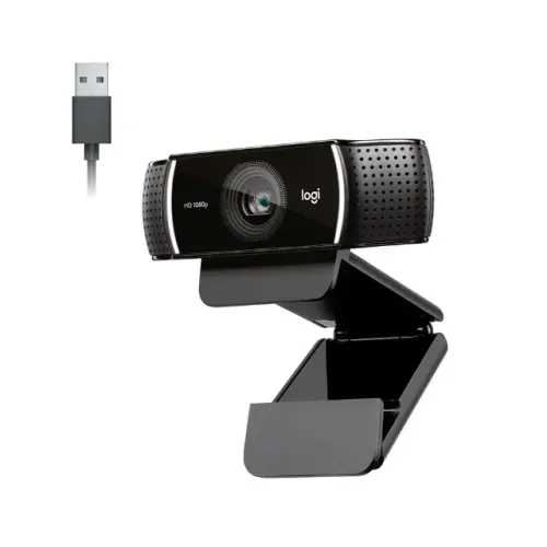 Webcam Full HD Logitech C922 Pro Stream com Microfone Embutido, 1080p