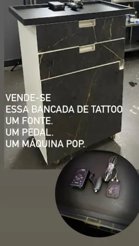 Vende-se material de tattoo 