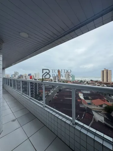 APARTAMENTO DE 02 DORMITÓRIOS COM 01 SUÍTE PARA LOCAÇÃO R$ 2.800,00 CAIÇARA, PRAIA GRANDE