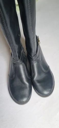 Bota de couro infantil Molekinha 31