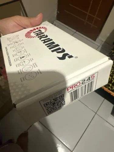 Processador de áudio Taramps Pro 2.4s Preto