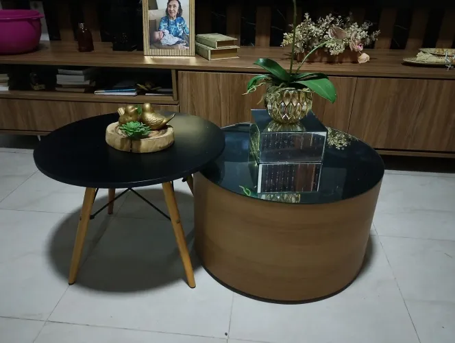 Conjunto mesinhas de centro