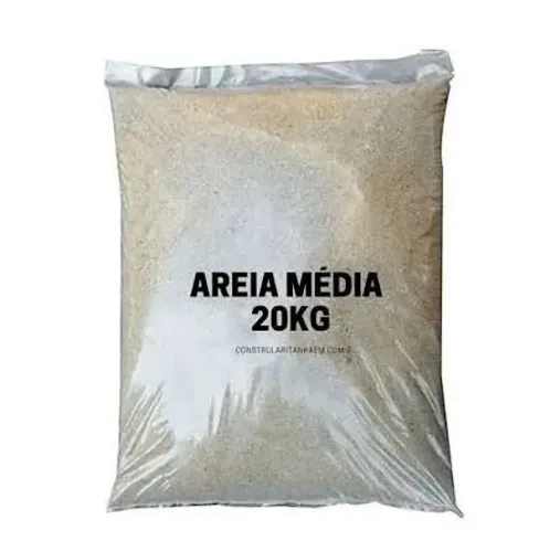 Cimento e areia