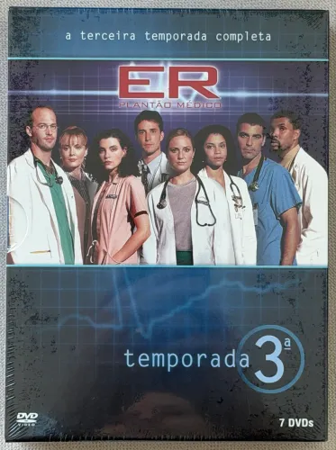 Box DVD ER Plantão Médico 3ª temporada completa (original e lacrado)