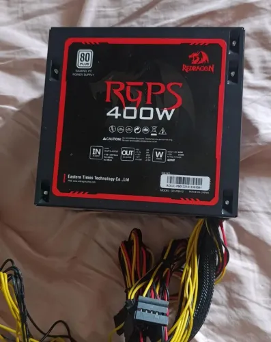 Fonte Redragon RGPS 400w (Aceito Cartão)
