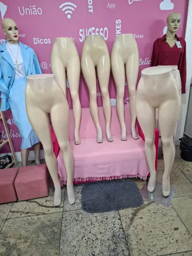Manequim para loja corpo inteiro ,quadril ,busto ,perna pernas ,
