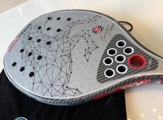 Raquete Beach Tennis Crazy Horse Kevlar (Usado)