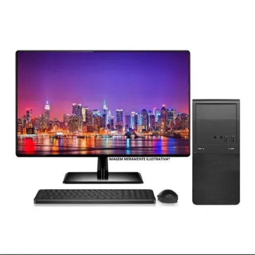 Computador completo Intel Core i7/ 16GB /SSD 512 GB/ Wi-Fi /Windows monitor 19.5 