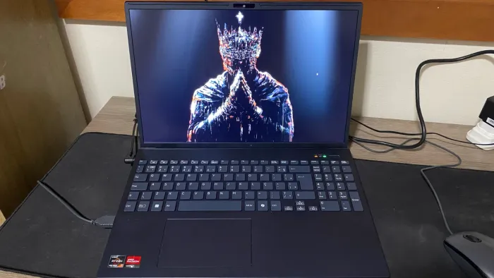 Notebook Vaio Fe16 Amd Ryzen 7-5825u 16gb Ram 512Ssd Tela 16 Antirreflexo, Cinza Grafite.