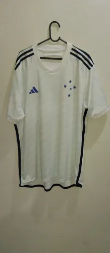 Camisa Cruzeiro Away branca Adidas 2023/2024 original