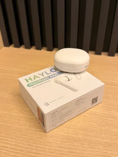 Fones de Ouvido HAYLOU MoriPods ANC Híbrido Sem Fio com Cancelamento de Ruído Ativo