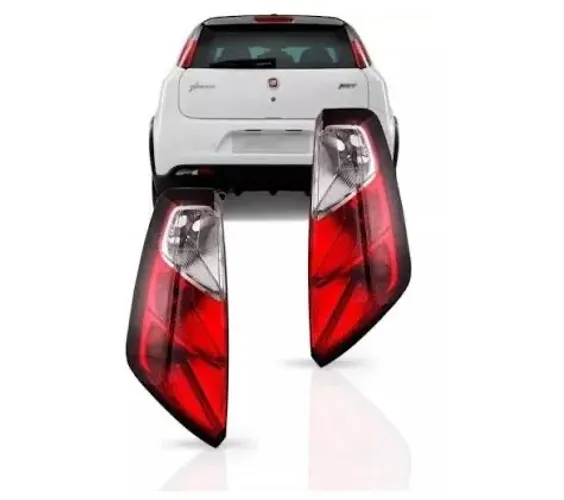 Par de lanternas traseira do Fiat Punto 2008 - 2012