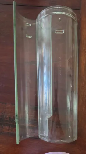 36 pares de telhas de vidro transparente 
