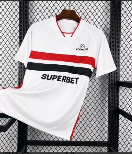Camisa Tricolor SP Nova 26/27 Branca - Torcedor - Envio Imedito