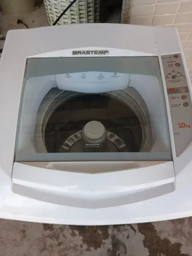 Máquina de lavar roupas brastemp 10 kgs cesto inox 