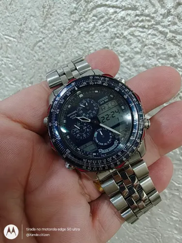 Relógio Citizen Navihalk c300 tudo ok 