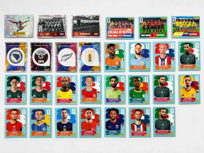 Figurinhas da Copa do Mundo 2026 (ORIGINAL PANINI)