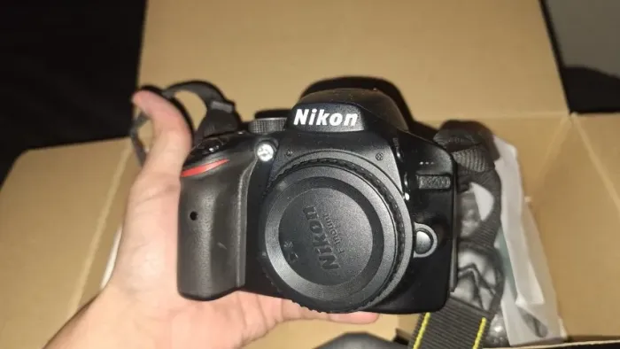 Camera Nikon D3200 15mil Clicks Novíssima Kit Completo na caixa!