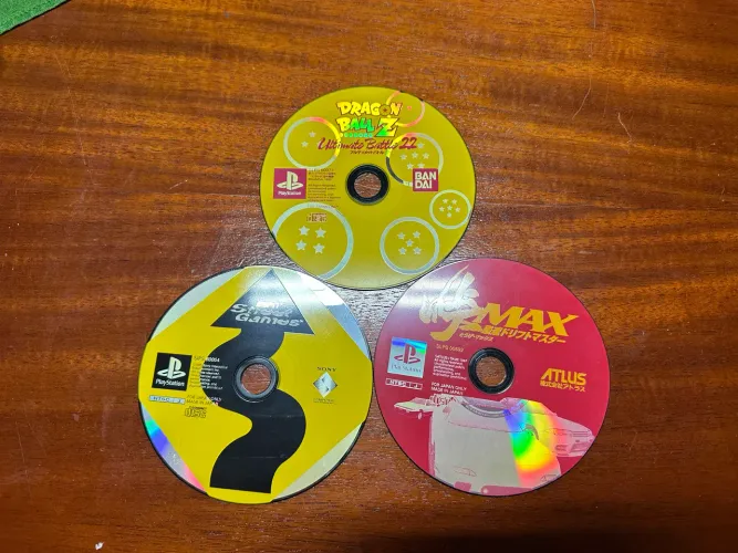 Jogos Originais PS1 Japoneses NTSC-J - Dragon Ball Z, Touge Max drift , Street Games