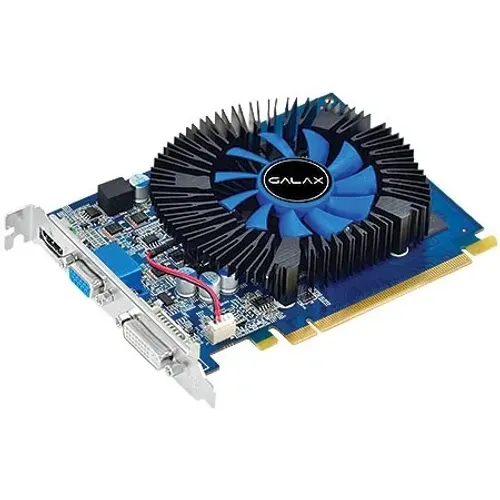 Placa de Vídeo GALAX GeForce GT 730 2GB DDR3 128Bits (73GPF8HX3SNS)