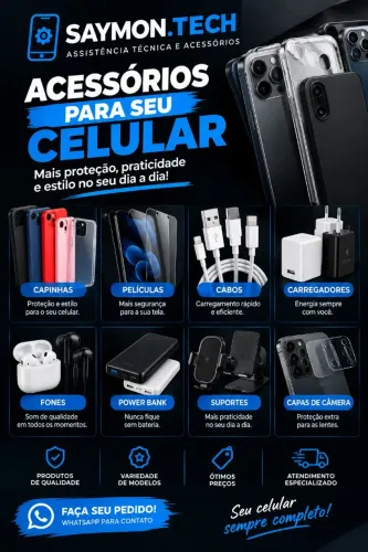 Acessórios pra celular