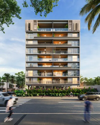 Apartamento com 93,19m² de 03 quartos sendo 02 suítes em Intermares