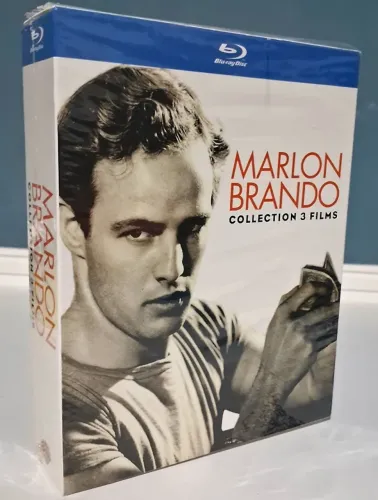 Blu-ray Coleção Marlon Brando - Box Importado com Rua Chamada Pecado + O Grande Motim + 1
