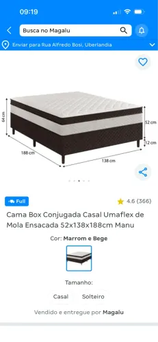 Cama box conjugada