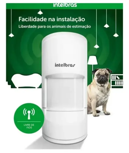 Sensor De Presença Intelbras lvp 4101 Pe Smart Sem Fic