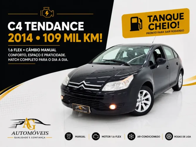 Citroen C4 Tendance 1.6 Flex 16V 5P Mec. 2014