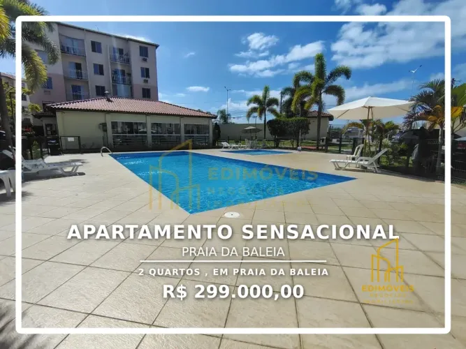 Apartamento Charmoso na Praia da Baleia Segurança e Conforto!