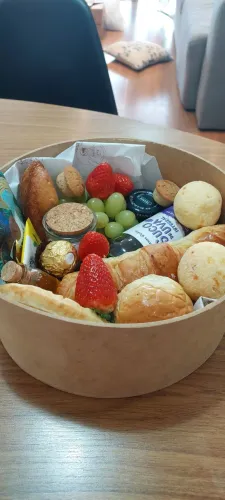 Cesta de café da manhã