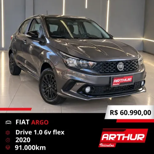 Fiat Argo Drive 1.0 6V Flex 2020